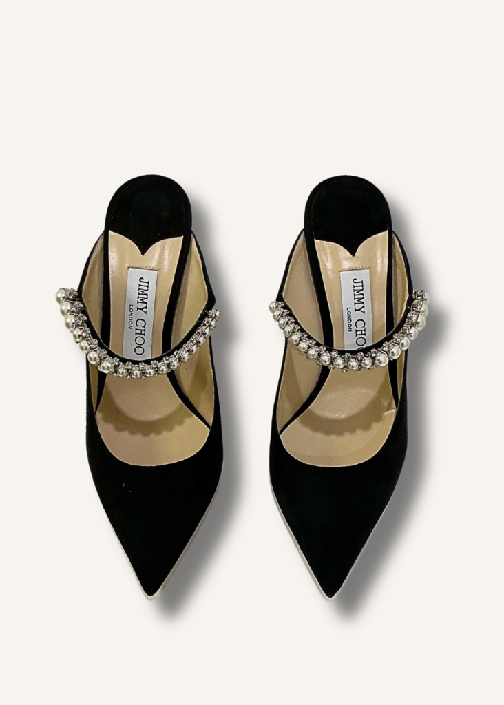 Jimmy Choo Pearl Strap Heels