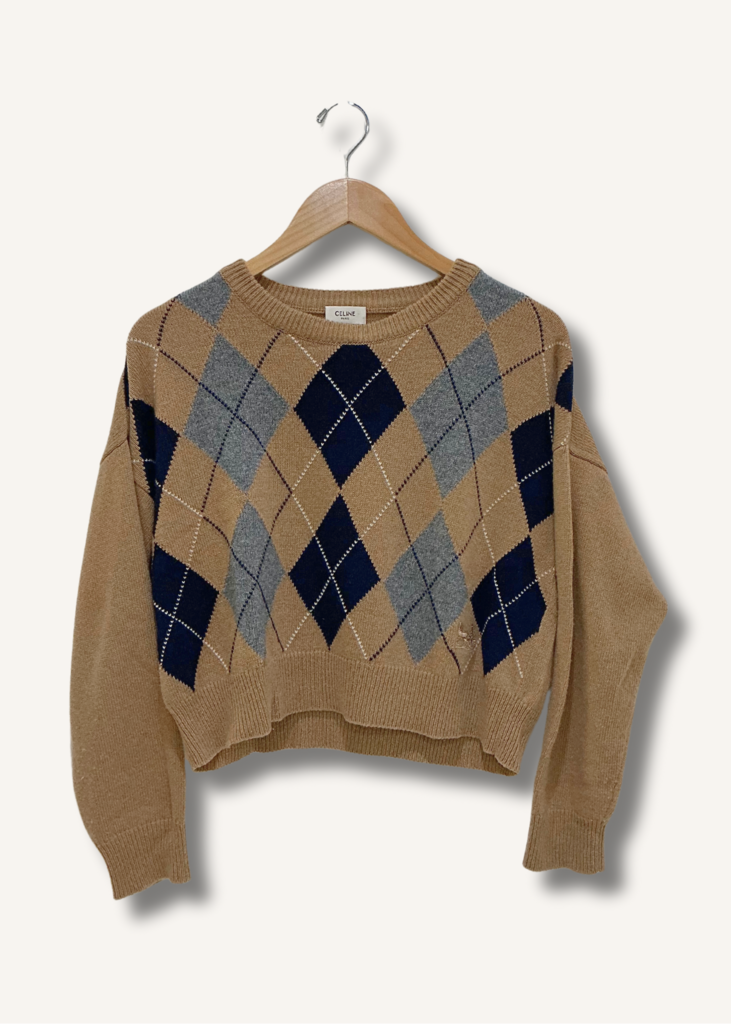Celine Argyle Sweater