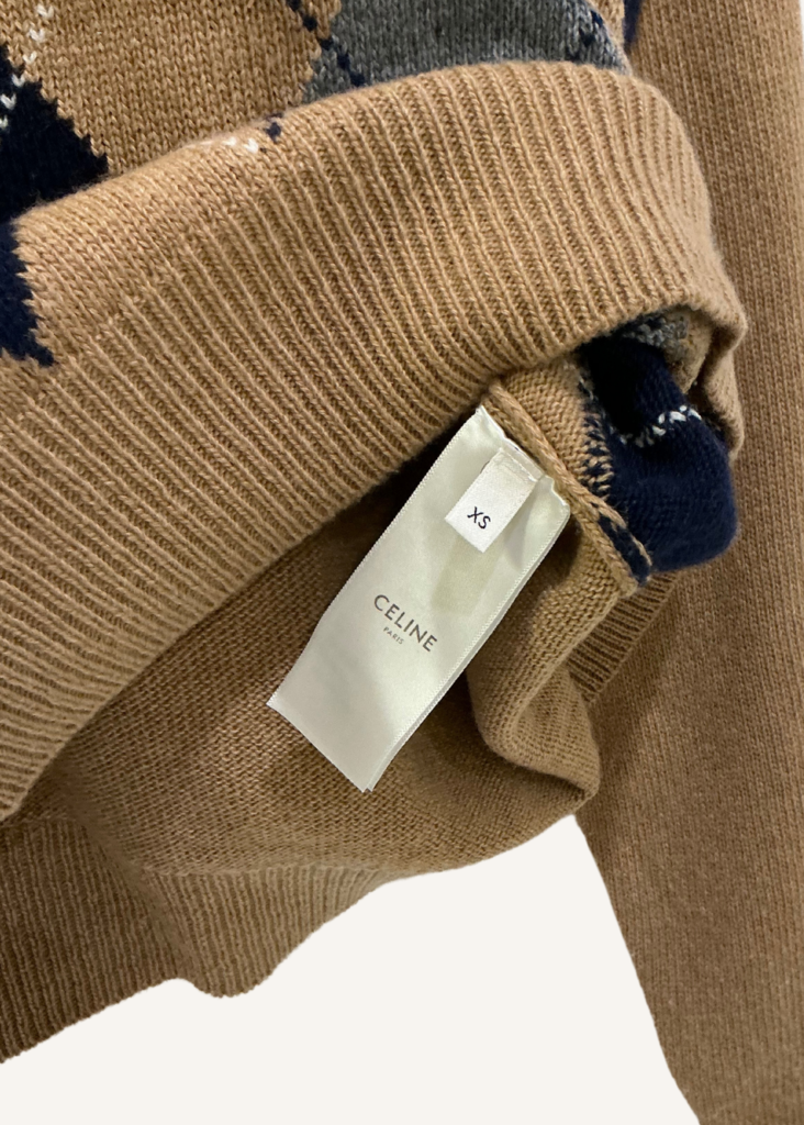 Celine Argyle Sweater