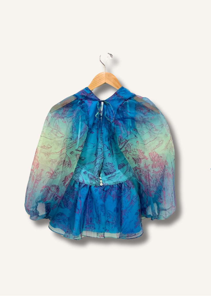 Staud Luna Peplum Top