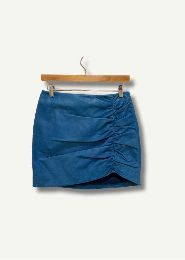 Lamarque Leather Mini Skirt