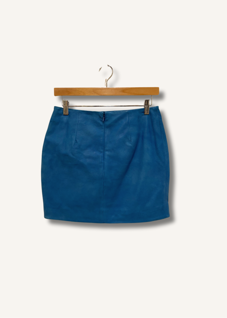 Lamarque Leather Mini Skirt