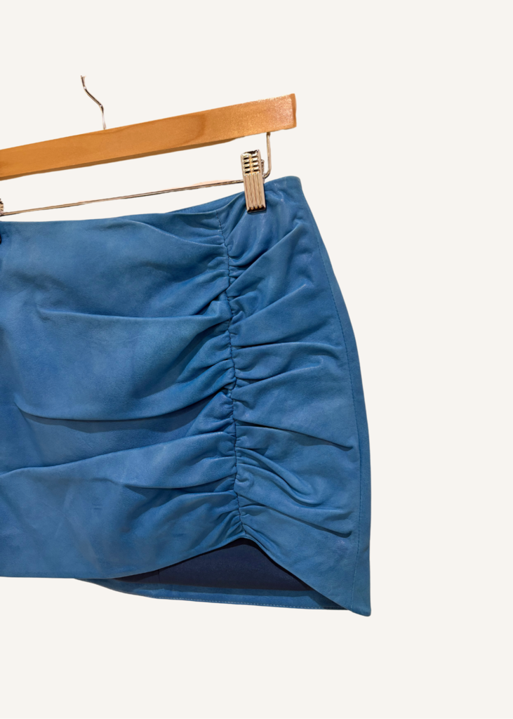 Lamarque Leather Mini Skirt