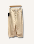 Rag & Bone Cream Denim Maxi Skirt