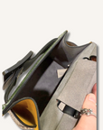 BOYY Color Block Snakeskin Bag