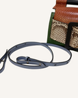 BOYY Color Block Snakeskin Bag