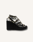 Valentino Rockstud Wedges