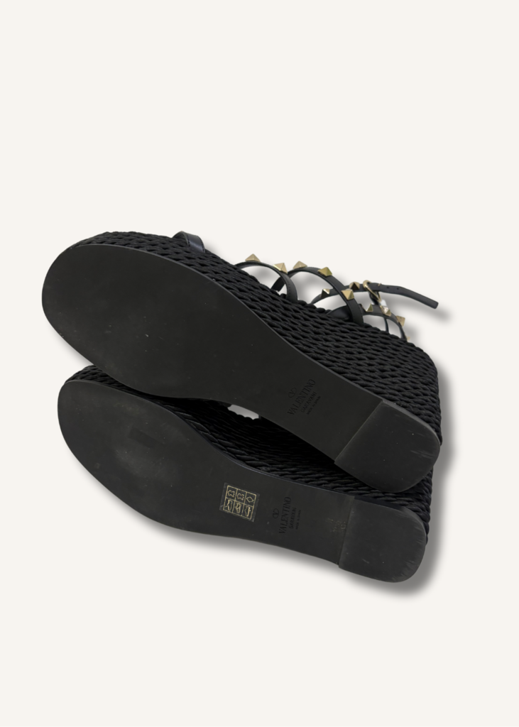 Valentino Rockstud Wedges