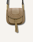 Chloe Hudson Small Leather Braided Tassle Bag