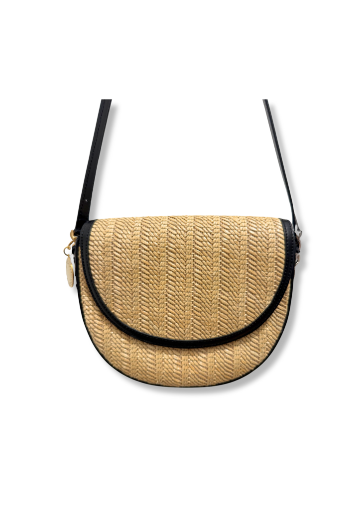 Stella Mccartney Frayme Raffia Bag