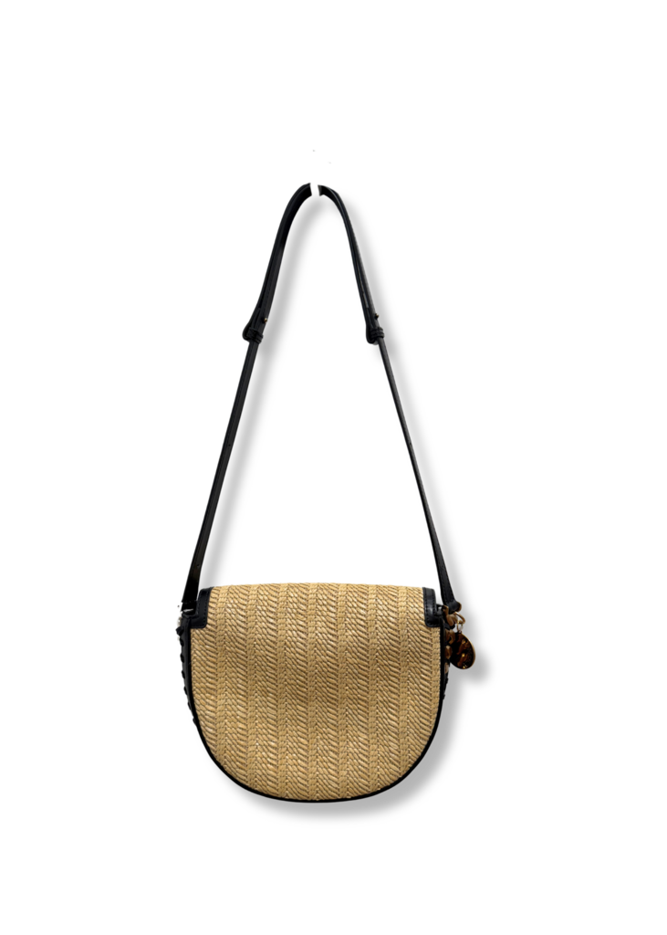 Stella Mccartney Frayme Raffia Bag
