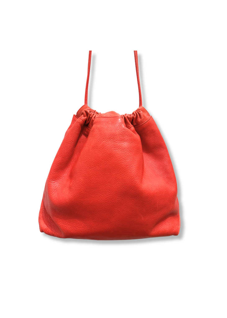 Fendi Vintage Red Bucket Bag