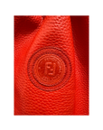 Fendi Vintage Red Bucket Bag