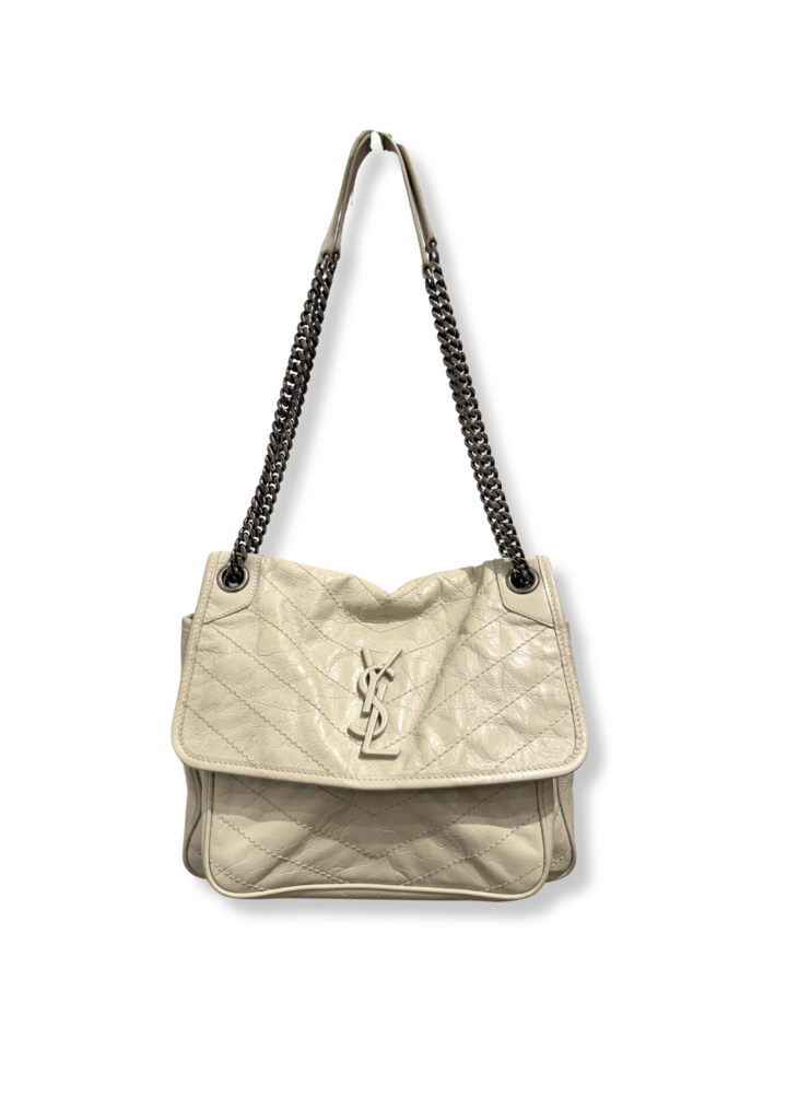 Saint Laurent Leather Medium Niki Bag