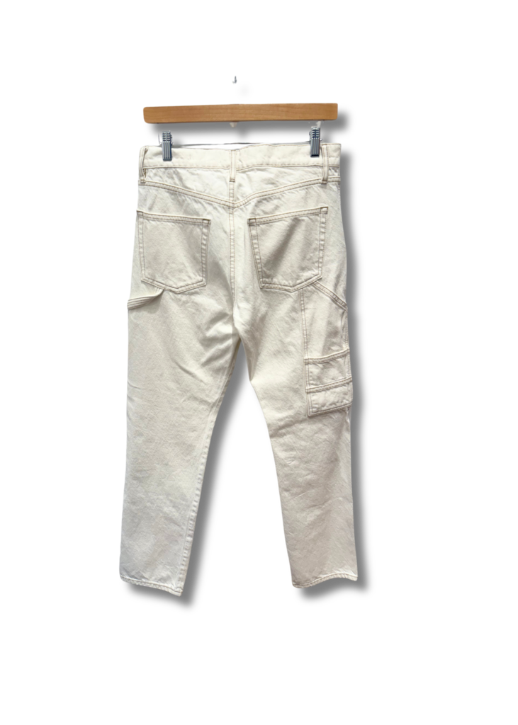Frame Cream Cargo Jeans