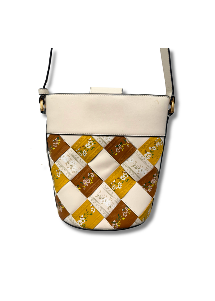 Tory Burch Woven Bucket Bag