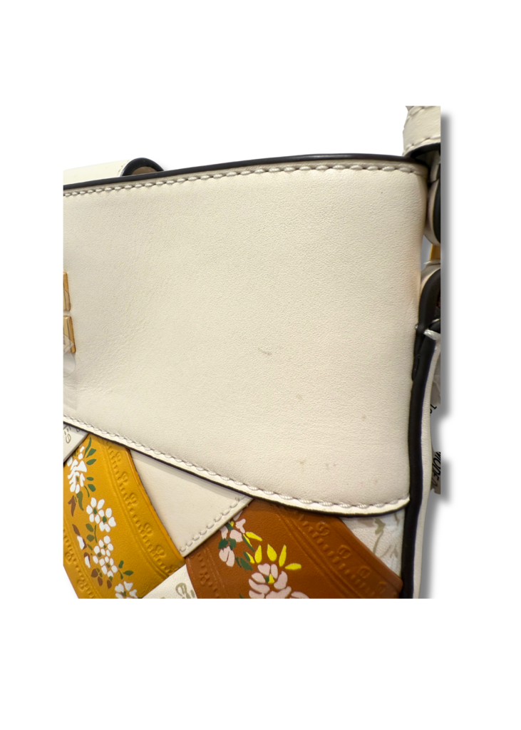 Tory Burch Woven Bucket Bag