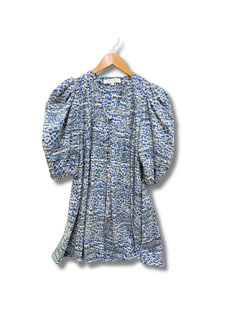 Hunter Bell Puff Sleeve Mini Dress