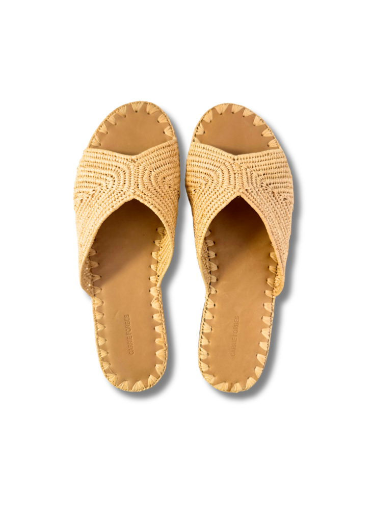 Carrie Forbes Woven Sandals