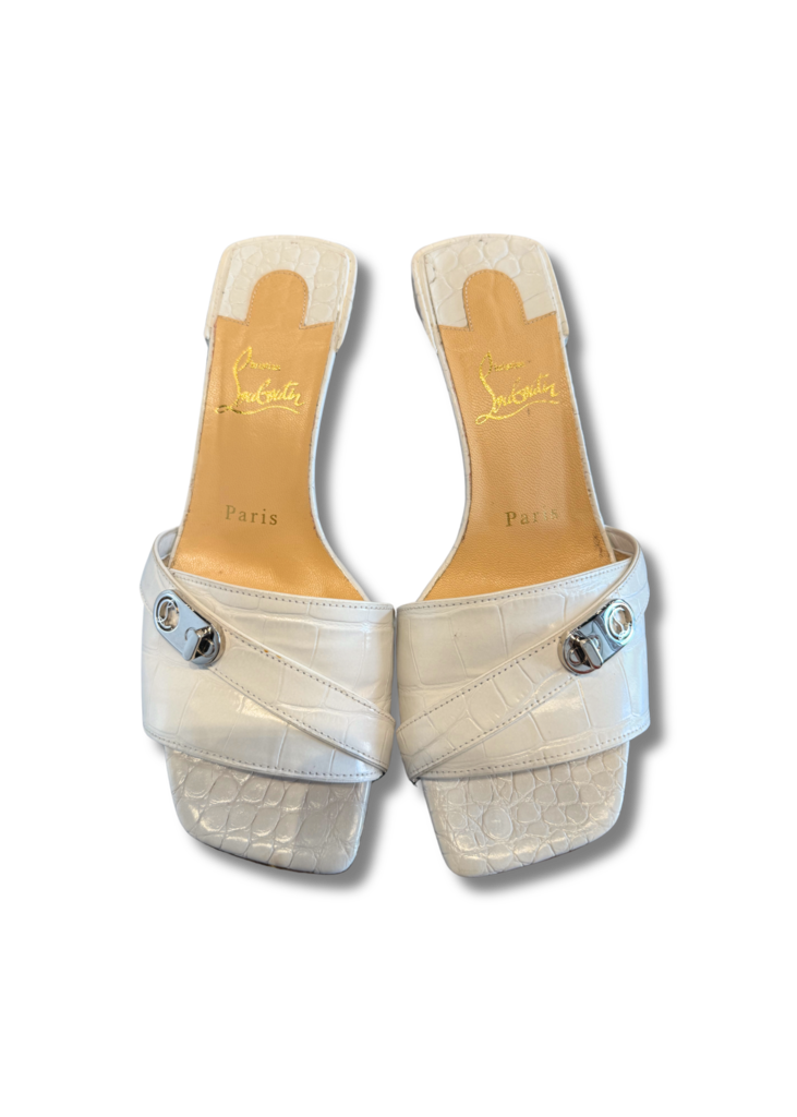 Christian Louboutin Lock Art 55 Heels
