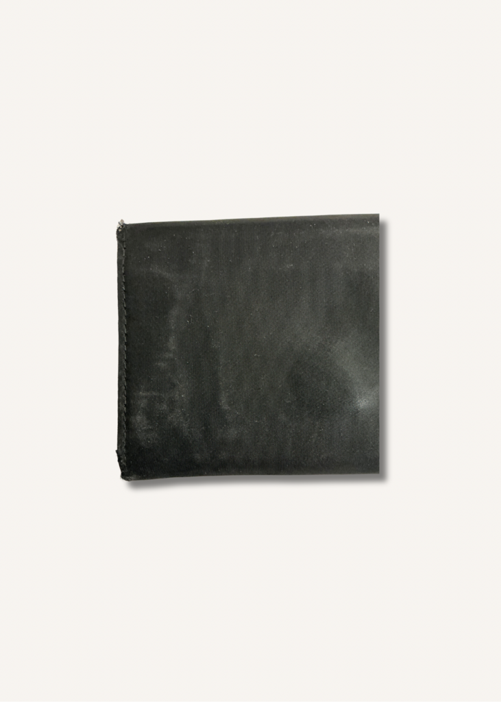 Prada Nylon Long Flap Wallet with Silver Hardware