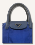 Prada Tessuto Nylon Saffiano Tote