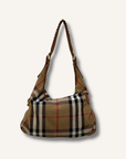 Burberry House Check Chain Hobo Bag