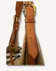 Burberry House Check Chain Hobo Bag