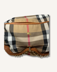 Burberry House Check Chain Hobo Bag