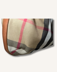 Burberry House Check Chain Hobo Bag