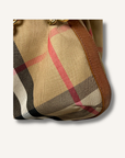 Burberry House Check Chain Hobo Bag