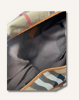 Burberry House Check Chain Hobo Bag