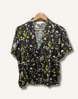 Fleur Du Mal Ethereal Mushroom Short Sleeve Top