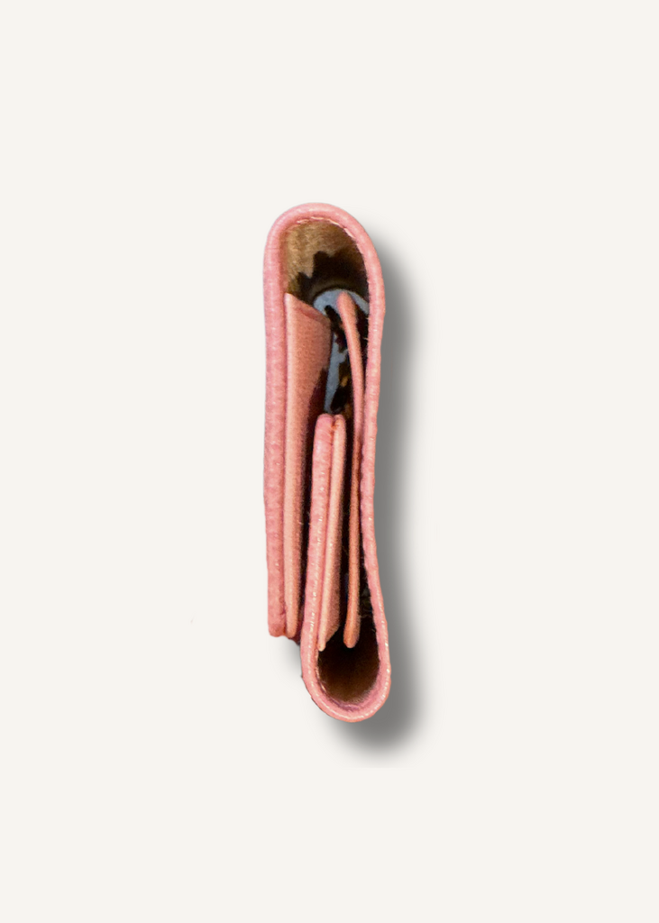 Chanel Caviar Timeless Logo Key Holder