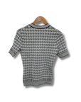 Fendi Black and White Monogram Sweater