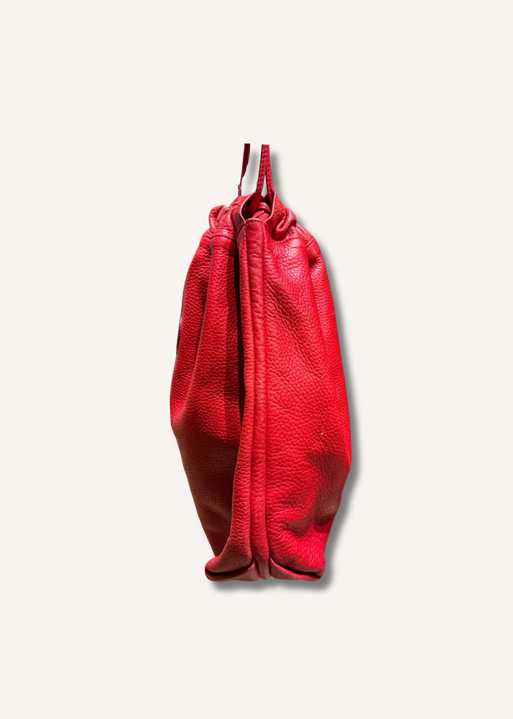 Fendi Vintage Red Bucket Bag