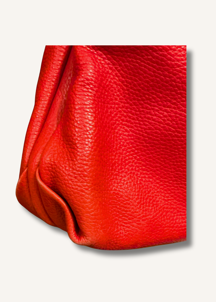 Fendi Vintage Red Bucket Bag