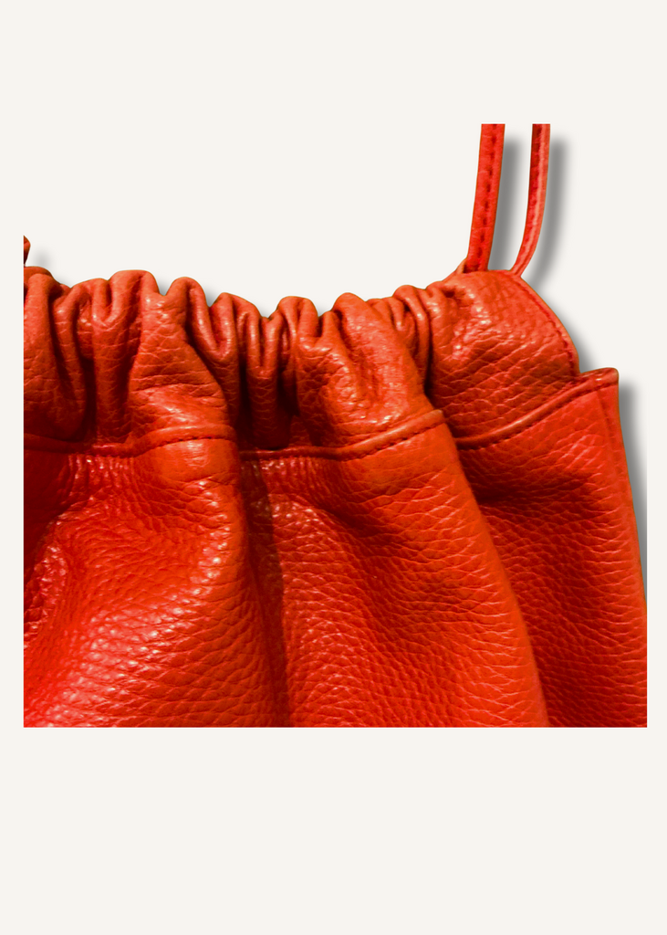 Fendi Vintage Red Bucket Bag