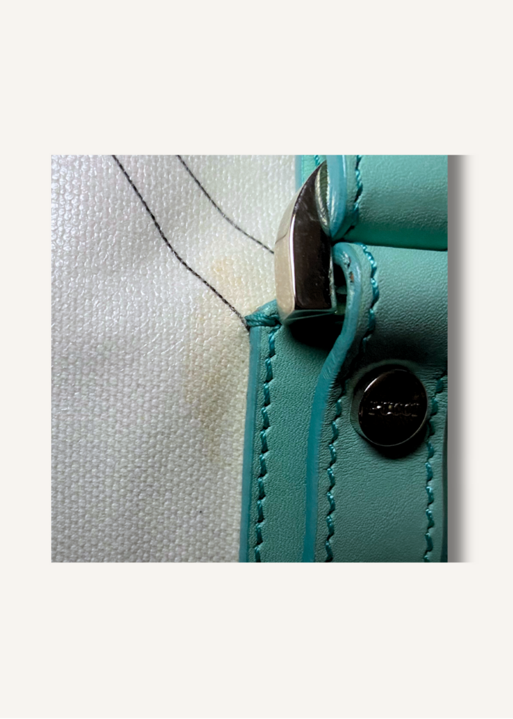 Emilio Pucci Green and Purple Print Bag