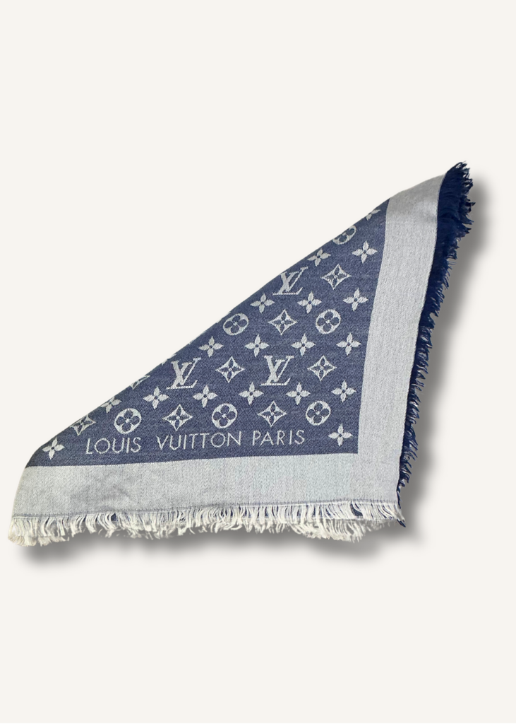 Louis Vuitton Monogram Denim Shawl