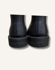 Chanel Black Caoutchouk CC Rainboots