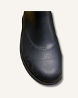 Chanel Black Caoutchouk CC Rainboots