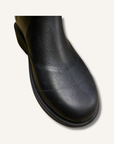 Chanel Black Caoutchouk CC Rainboots