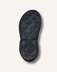 Chanel Black Caoutchouk CC Rainboots