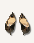 Manolo Blahnik Gotria Silver Specchio PVC BB Pumps