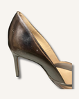 Manolo Blahnik Gotria Silver Specchio PVC BB Pumps