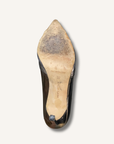 Manolo Blahnik Gotria Silver Specchio PVC BB Pumps