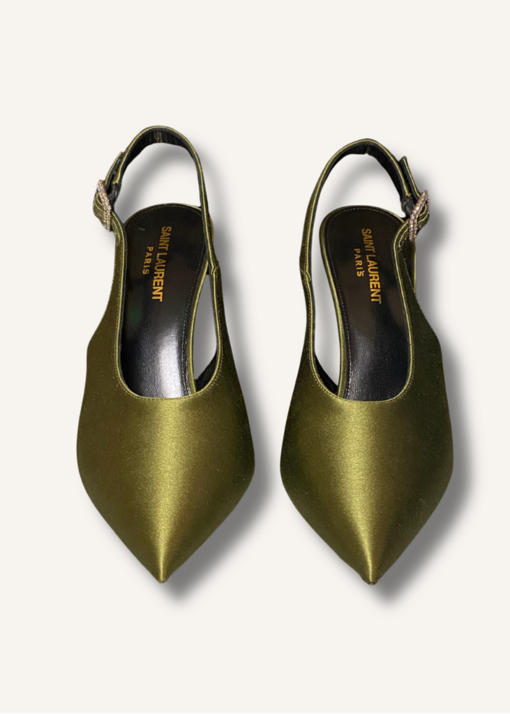 Saint Laurent Yasmeen Slingback Pumps