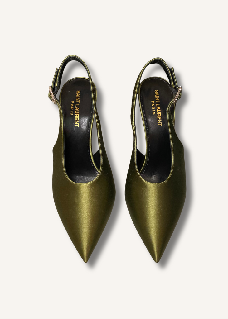 Saint Laurent Yasmeen Slingback Pumps