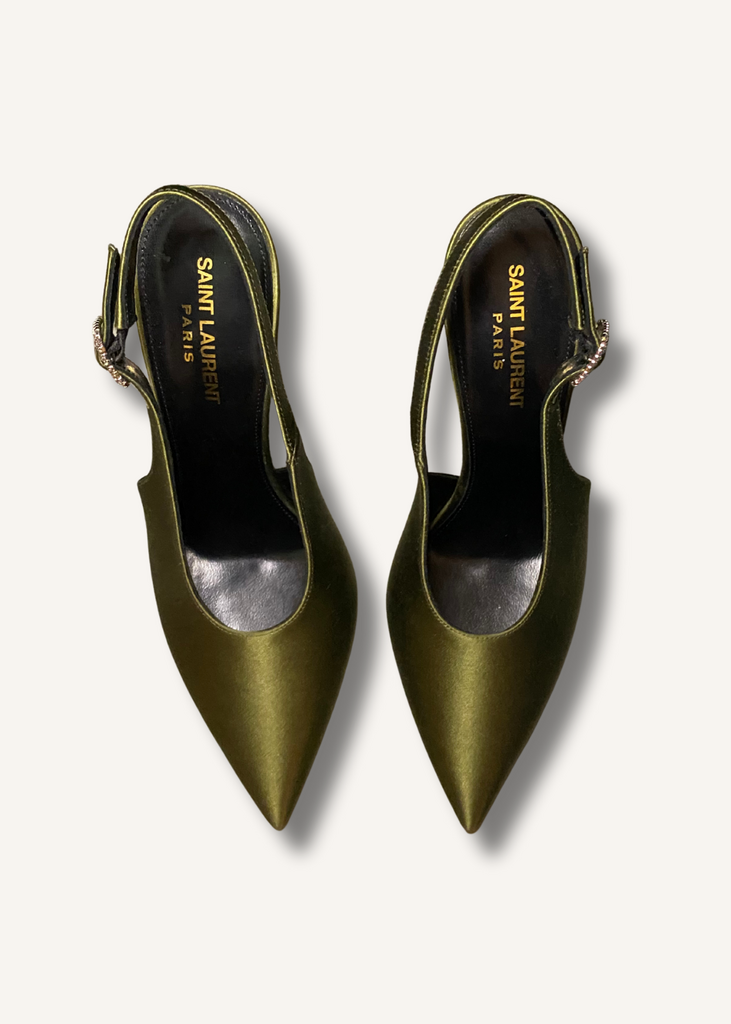 Saint Laurent Yasmeen Slingback Pumps